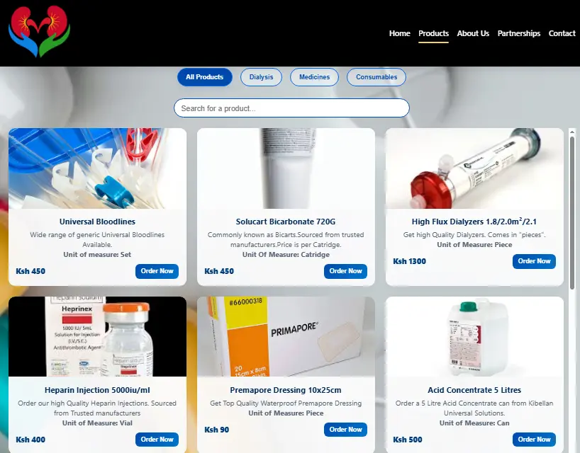 Saraha Developers Ltd. e-commerce Website for kibellan Solutions